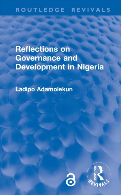 Reflections on Governance and Development in Nigeria