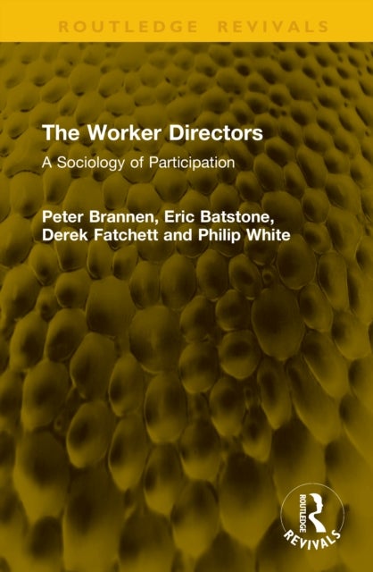 The Worker Directors - A Sociology of Participation