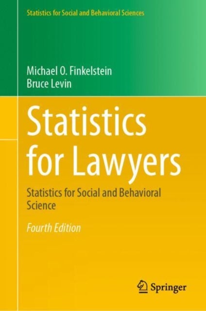 Statistics for Lawyers - Statistics for Social and Behavioral Science