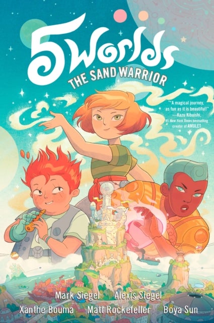 5 Worlds Book 1: The Sand Warrior - (A Graphic Novel)