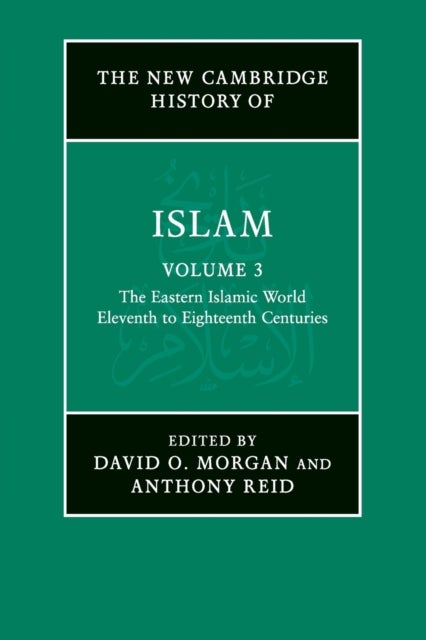The New Cambridge History of Islam: Volume 3, The Eastern Islamic World, Eleventh to Eighteenth Centuries
