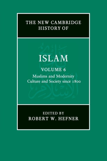 The New Cambridge History of Islam: Volume 6, Muslims and Modernity: Culture and Society since 1800