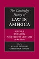 The Cambridge History of Law in America