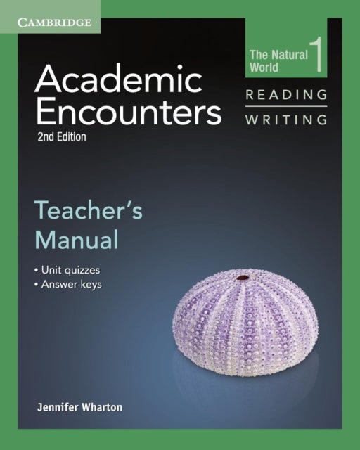 Academic Encounters Level 1 Teacher's Manual Reading and Writing - The Natural World
