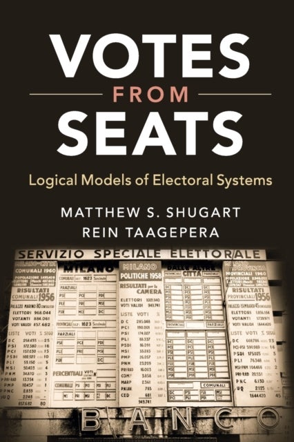 Votes from Seats - Logical Models of Electoral Systems