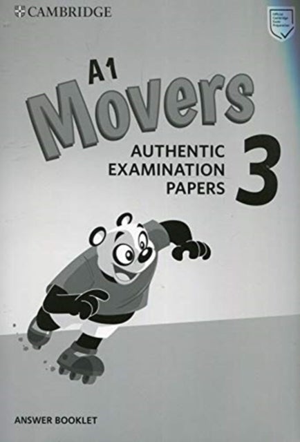 A1 Movers 3 Answer Booklet - Authentic Examination Papers