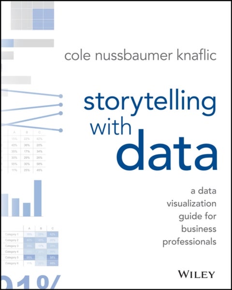 Storytelling with Data - A Data Visualization Guide for Business Professionals