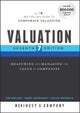 Valuation - Measuring and Managing the Value of Co