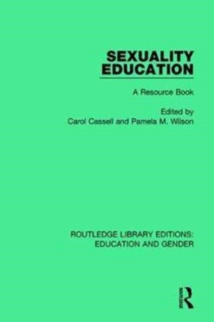 Sexuality Education - A Resource Book