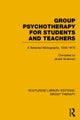 Group Psychotherapy for Students and Teachers (RLE: Group Therapy)