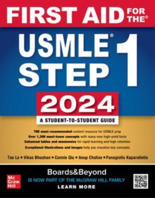 First Aid for the USMLE Step 1 2024 - A Student-to-Student Guide