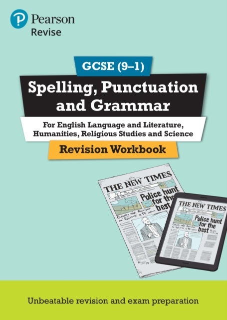 Pearson REVISE GCSE (9-1) Spelling, Punctuation and Grammar: For 2024 and 2025 assessments and exams