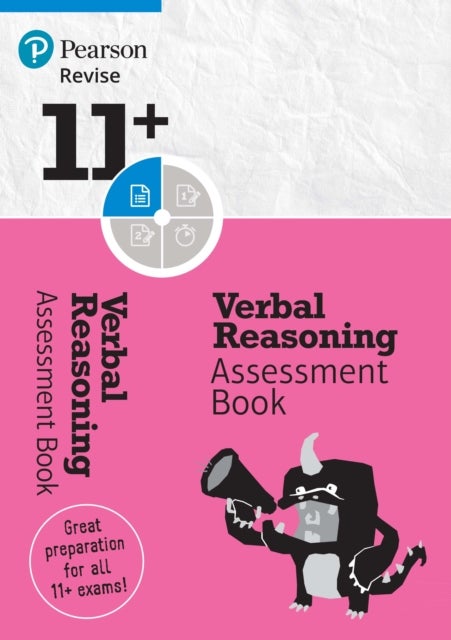 Pearson REVISE 11+ Verbal Reasoning Assessment Book - for 2026, 2027 exams - Ages 8 - 10+ Years