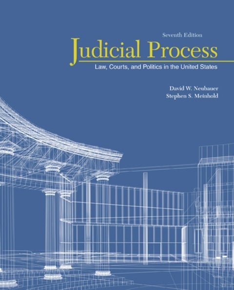 Judicial Process - Law, Courts, and Politics in the United States