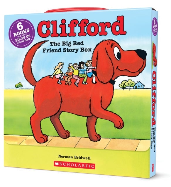 Clifford the Big Red Friend Story Box - Clifford's Good Deeds / Clifford's Manners / Clifford and the Grouchy Neighbors / Clifford and the Big Storm / Clifford's Pals / Clifford Grows Up