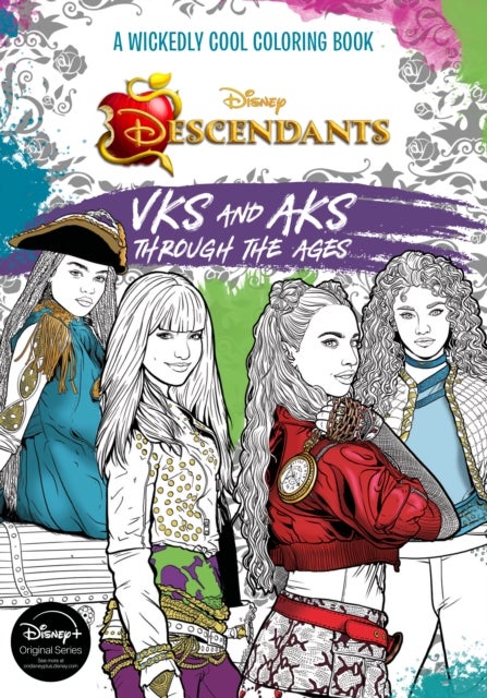 Descendants: A Wickedly Cool Coloring Book: VKs an