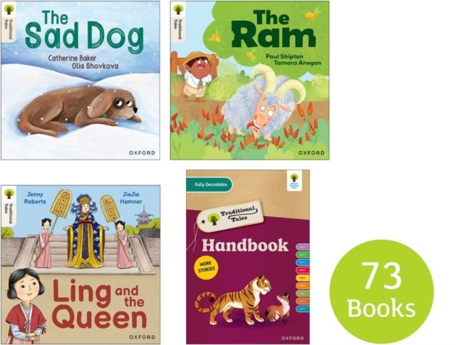 ORT Traditional Tales: Level 1+ to Level 3 Reception: Easy Buy Pack More Stories