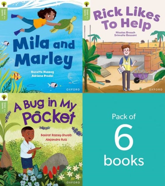 Oxford Reading Tree Green Sparks: Level 5 LEVEL 5 PACK of 6