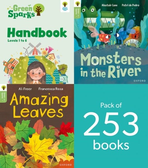Oxford Reading Tree Green Sparks: Level 1 to Level 6 Super Easy Buy Pack