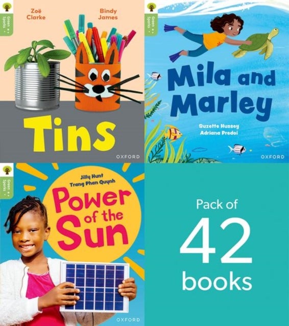 Oxford Reading Tree Green Sparks: Level 1 to Level 6 Singles Pack