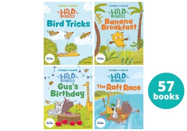 Stories for Maths: EYFS: Wild Buddies (57 book pack)
