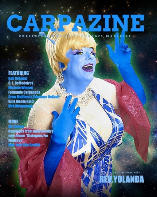 Carpazine Art Magazine Issue Number 15 - Underground, Graffiti, Punk Art Magazine