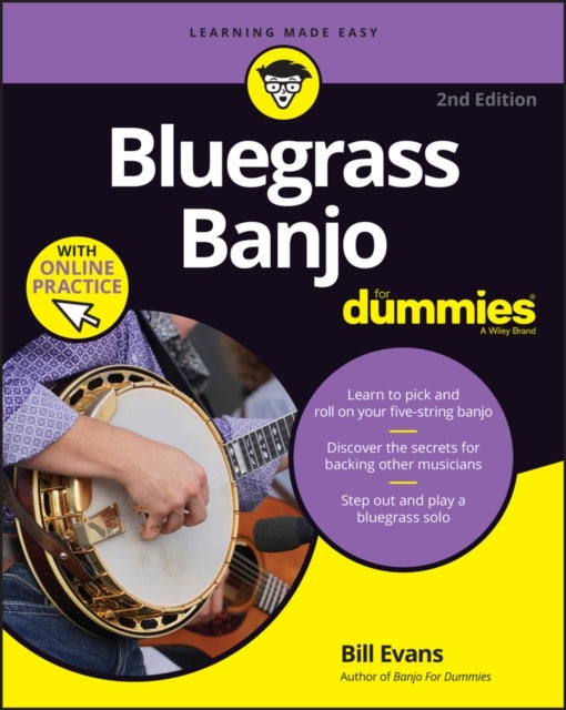 Bluegrass Banjo For Dummies - Book + Online Video & Audio Instruction
