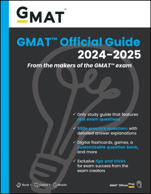 GMAT Official Guide 2024-2025: Book   Online Quest