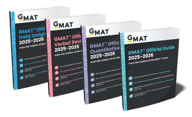 GMAT Official Guide 2025-2026 Bundle - Books + Online Question Bank