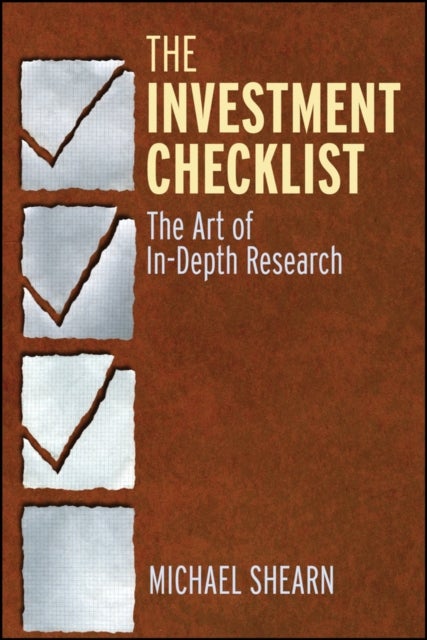 The Investment Checklist - The Art of In-Depth Research