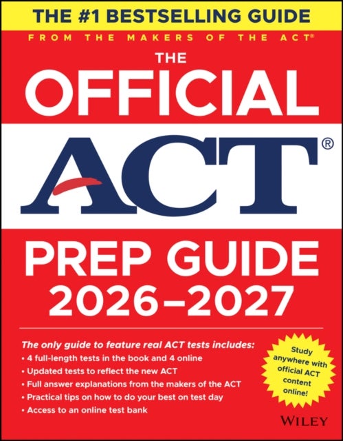 The Official ACT Prep Guide 2026-2027 - Book + Online