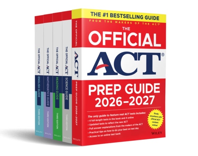 The Official ACT Prep and Subject Guides 2026-2027, Complete Set