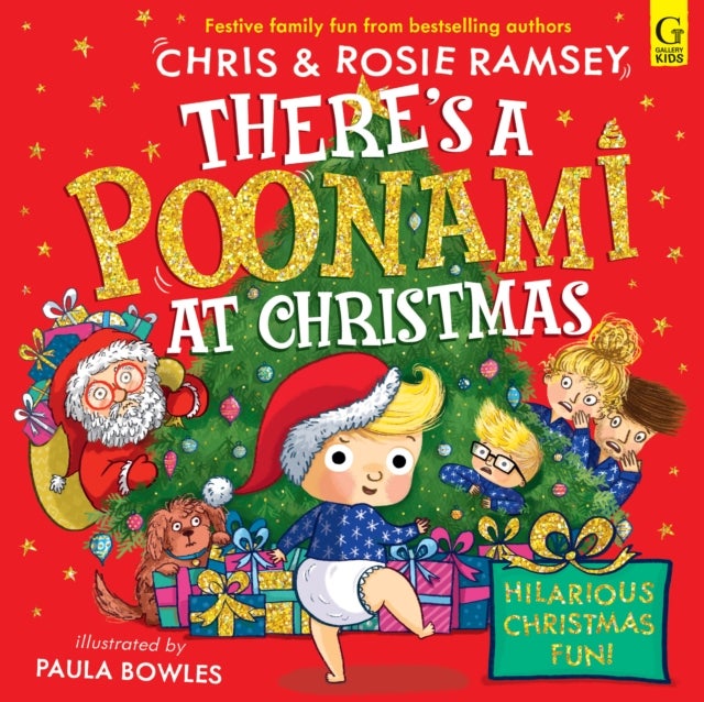 There's a Poonami at Christmas - The explosively funny new picture book from award winning podcasters, Chris and Rosie Ramsey. The perfect Christmas gift for toddlers and children aged 3+