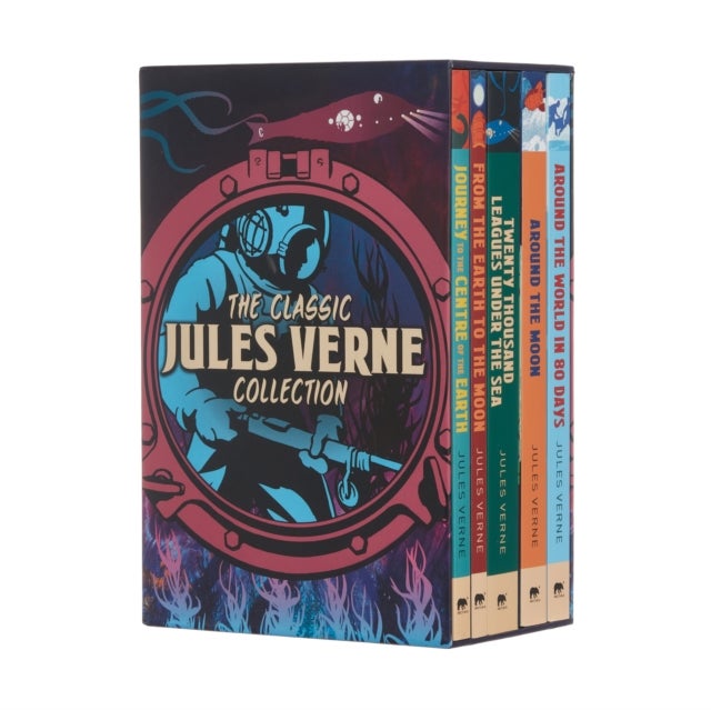 The Classic Jules Verne Collection - 5-Book paperback boxed set