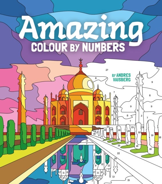 Amazing Colour by Numbers - Includes 45 Artworks To Colour