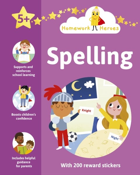 Homework Heroes: Spelling - With 200 Reward Stickers