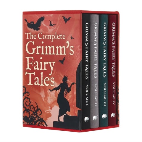 The Complete Grimm's Fairy Tales - Deluxe 4-Book Hardback Boxed Set
