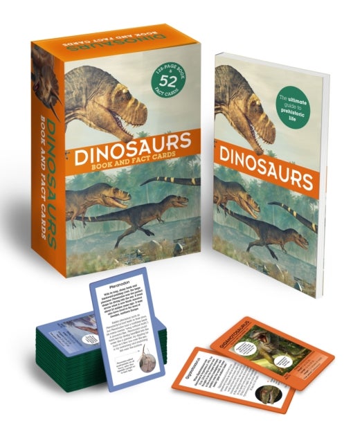 Dinosaurs: Book and Fact Cards - 128-Page Book & 52 Fact Cards