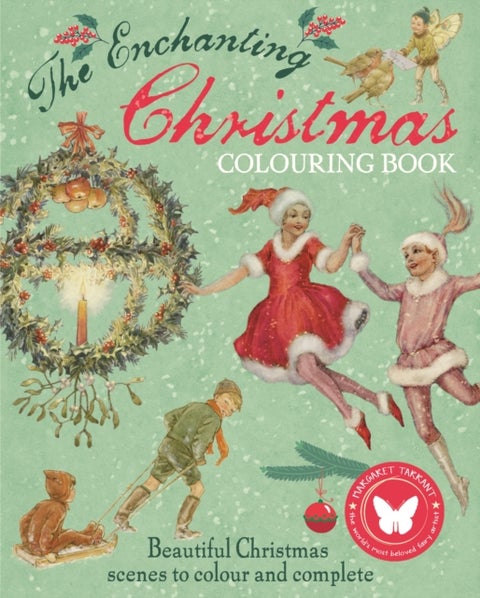 The Enchanting Christmas Colouring Book - Beautiful Christmas scenes to colour and complete