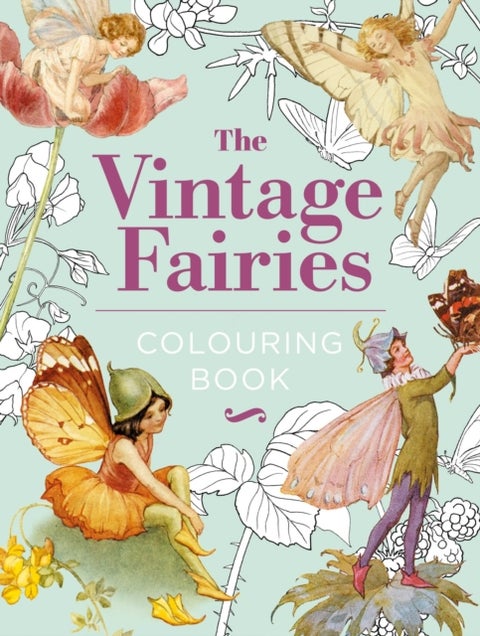 The Vintage Fairies Colouring Book - Hardback Gift Edition