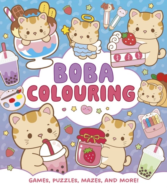 Boba Colouring - Games, Puzzles, Mazes and More!