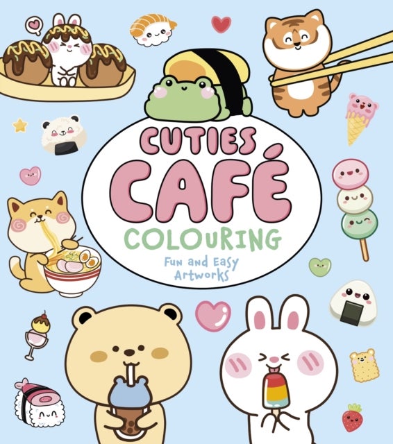 Cuties Cafe Colouring - Fun and Easy Artworks