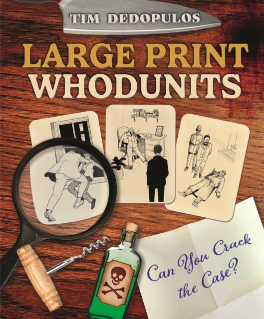 Large Print Whodunits - Can You Crack the Case?