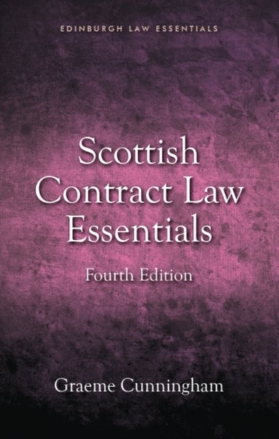 Scottish Contract Law Essentials - 4th edition