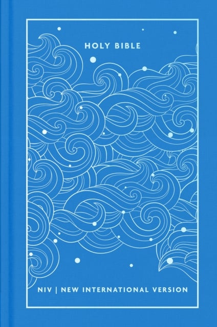 NIV Pocket Clothbound Classic Bible - Blue Waves