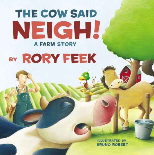 The Cow Said Neigh! (board book) - A Farm Story