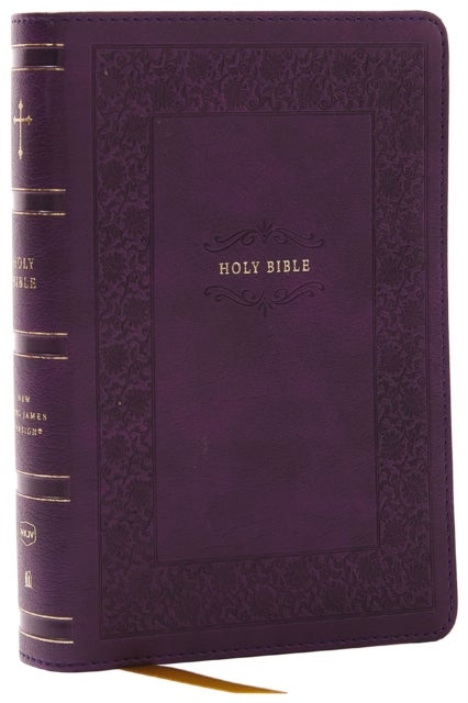 NKJV Compact Paragraph-Style Bible w/ 43,000 Cross References, Purple Leathersoft, Red Letter, Comfort Print: Holy Bible, New King James Version - Holy Bible, New King James Version