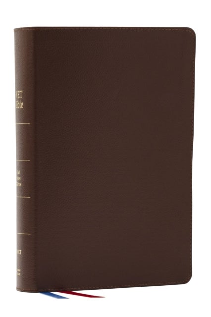 NET Bible, Full Notes Edition (NET, Brown Genuine Leather, Comfort Print) - Holy Bible