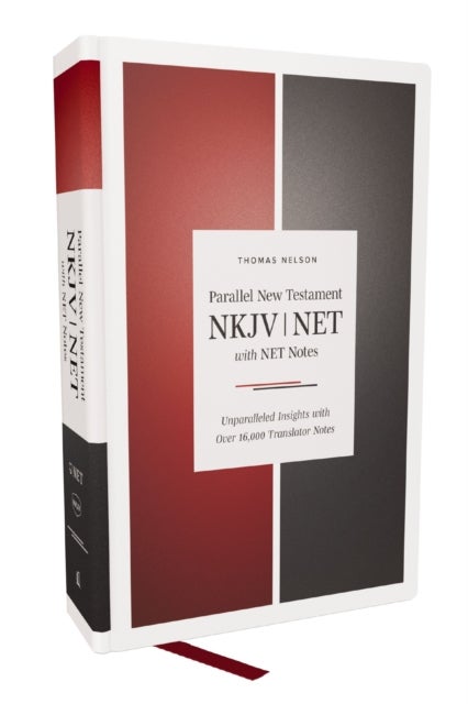 NKJV-NET Parallel New Testament with NET Translators' Notes, Hardcover, Red Letter, Comfort Print - Unparalleled Insights with over 16,000 Translator Notes