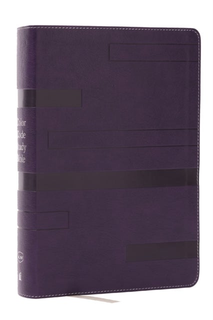 Color Code Study Bible, Revealing God's Truth Color by Color (KJV, Purple Leathersoft, Red Letter, Thumb Indexed)